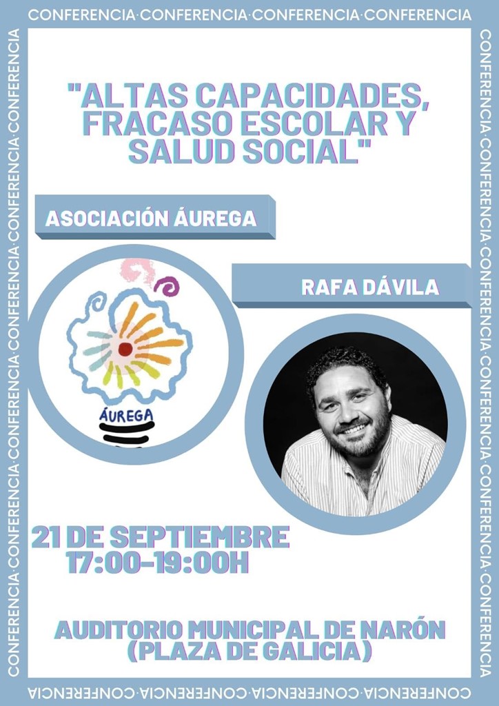 CONFERENCIA "Altas Capacidades, Fracaso Escolar y Salud Social"